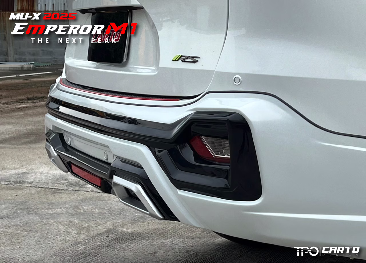 ชุดแต่ง CARTO EMPEROR M1 สำหรับ Isuzu MU-X 2025 ดีไซน์สปอร์ตพรีเมียม