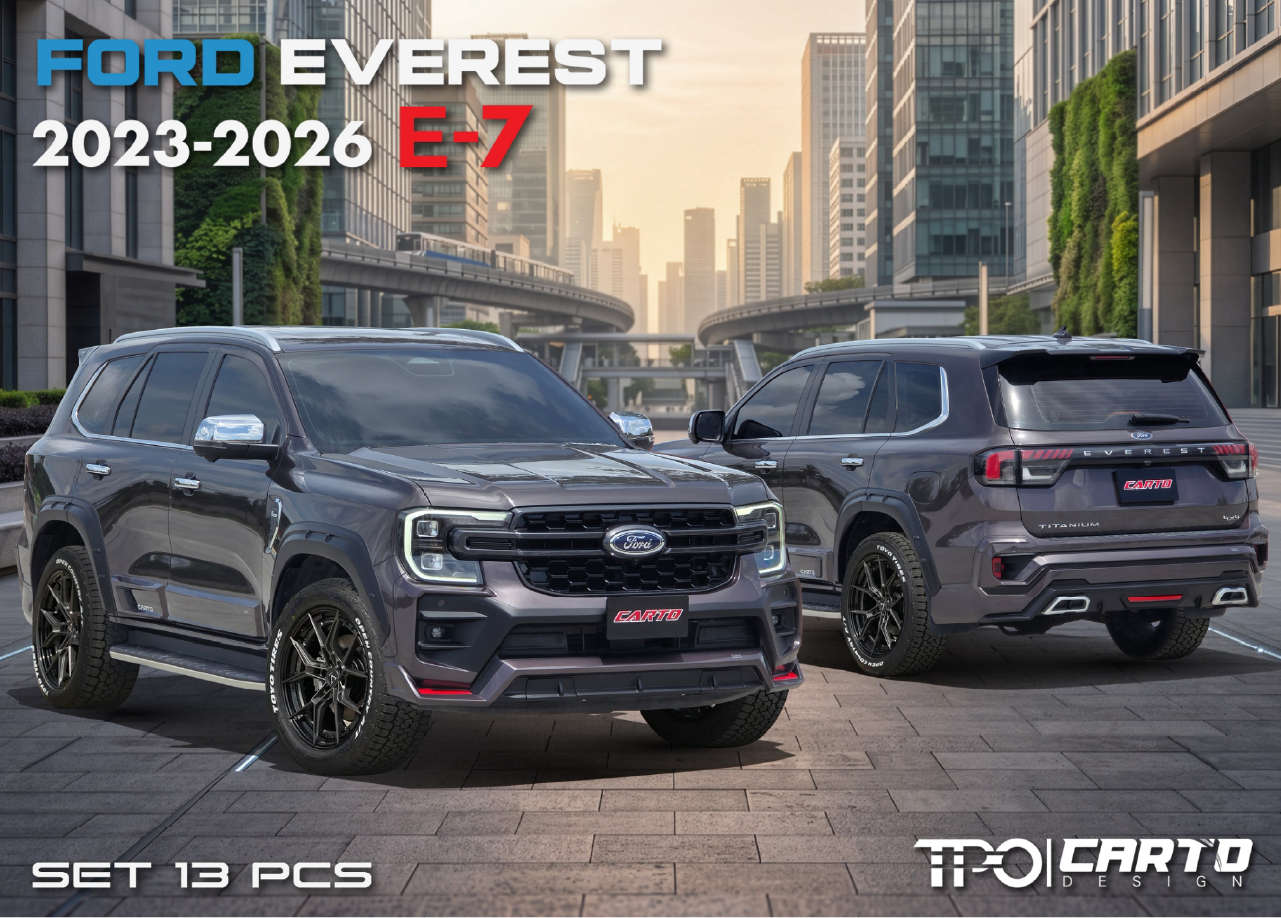 ชุดแต่ง Ford Everest 2026 รุ่น E-7