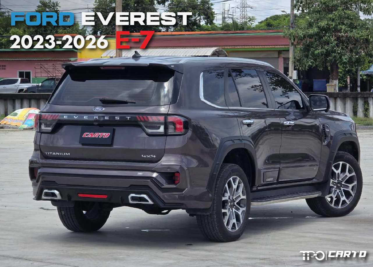 ชุดแต่ง Ford Everest 2026 รุ่น E-7