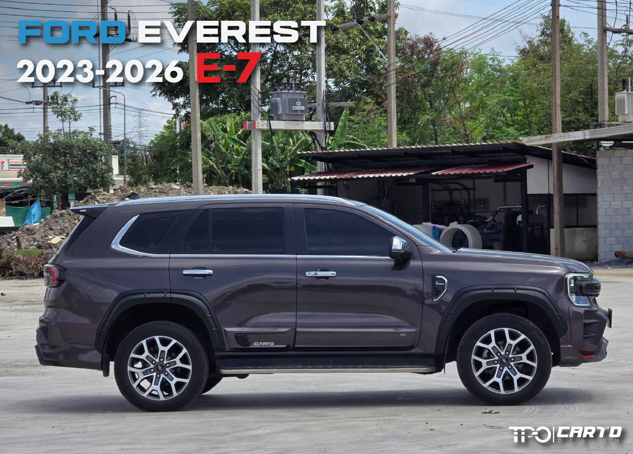 ชุดแต่ง Ford Everest 2026 รุ่น E-7