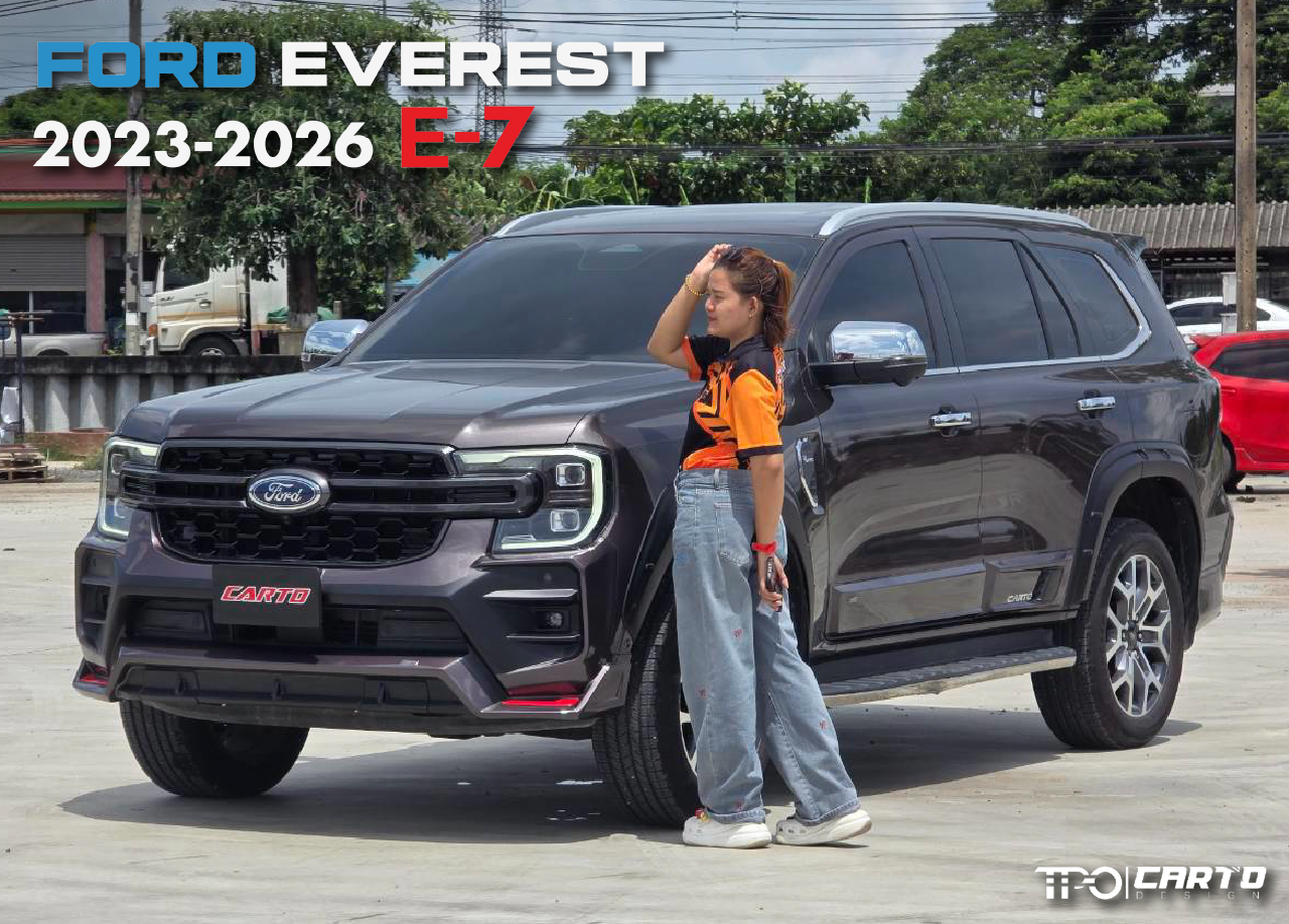 ชุดแต่ง Ford Everest 2026 รุ่น E-7