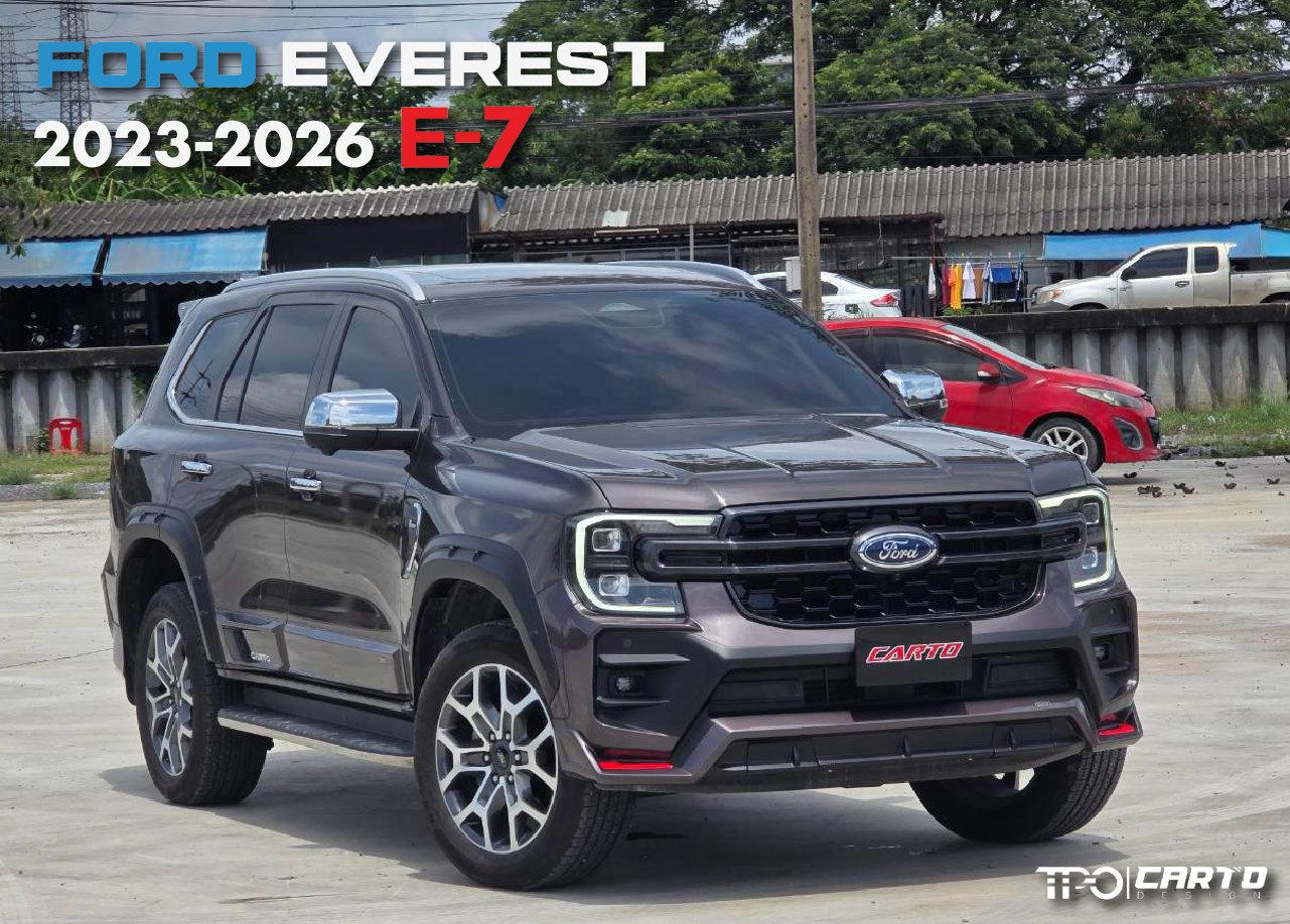 ชุดแต่ง Ford Everest 2026 รุ่น E-7