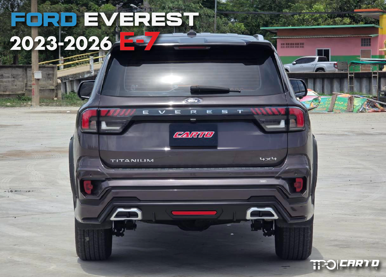 ชุดแต่ง Ford Everest 2026 รุ่น E-7