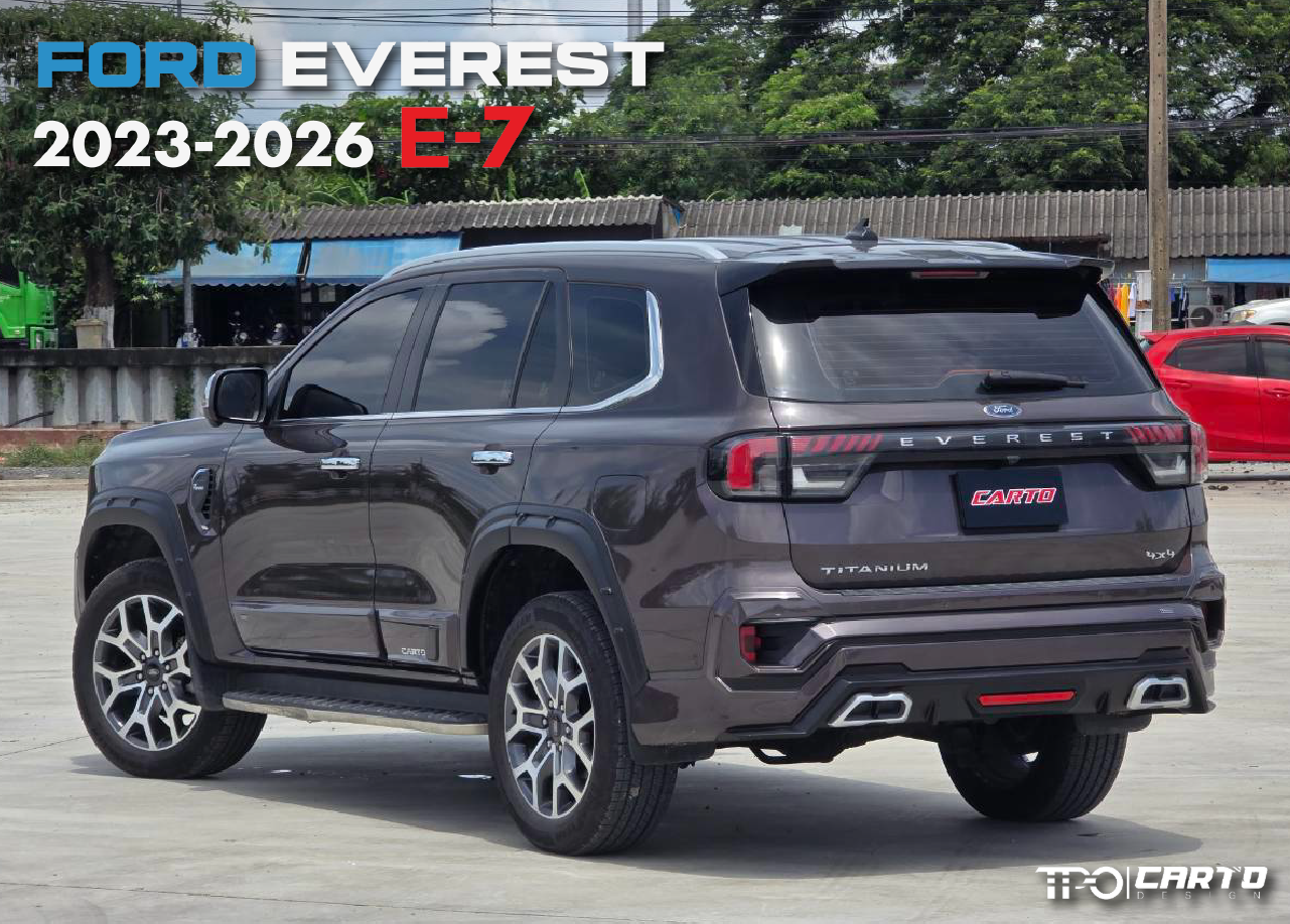 ชุดแต่ง Ford Everest 2026 รุ่น E-7