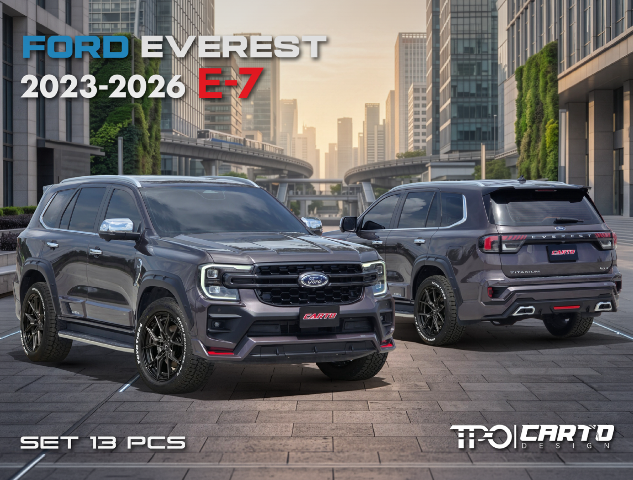 ชุดแต่ง Ford Everest 2026 รุ่น E-7